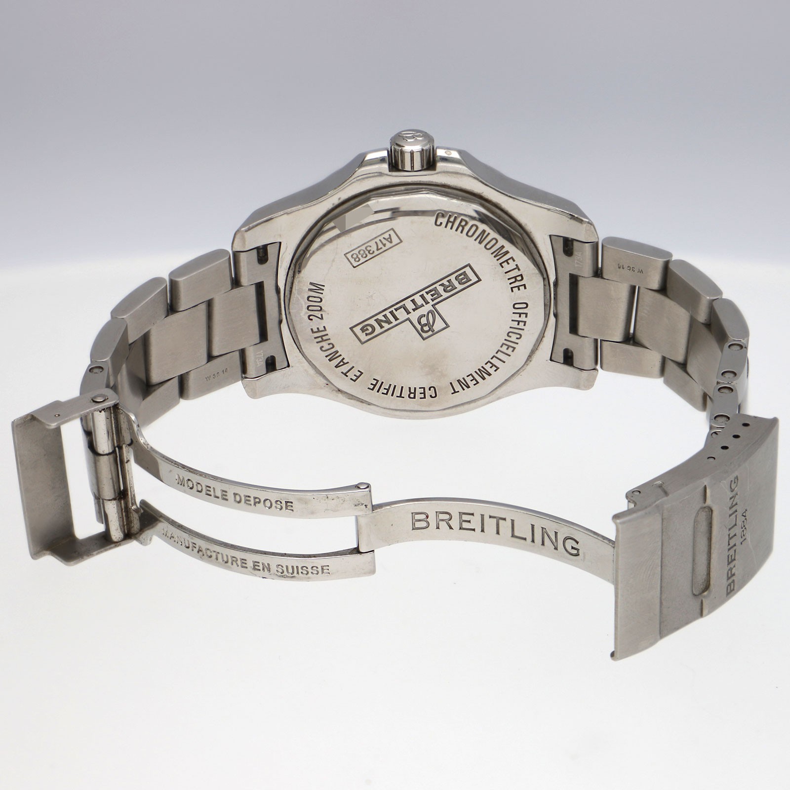 BREITLING A17388 Colt WATCH black SS AT