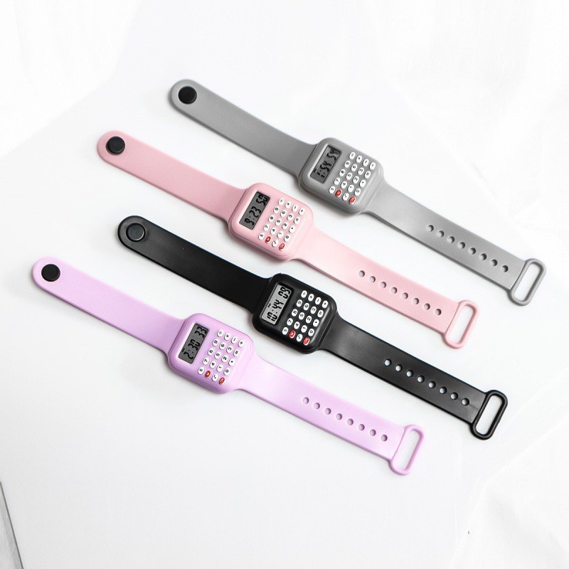 Kids Calculator Watch, Multifunction Digital Watch for Students, Electronic Wris