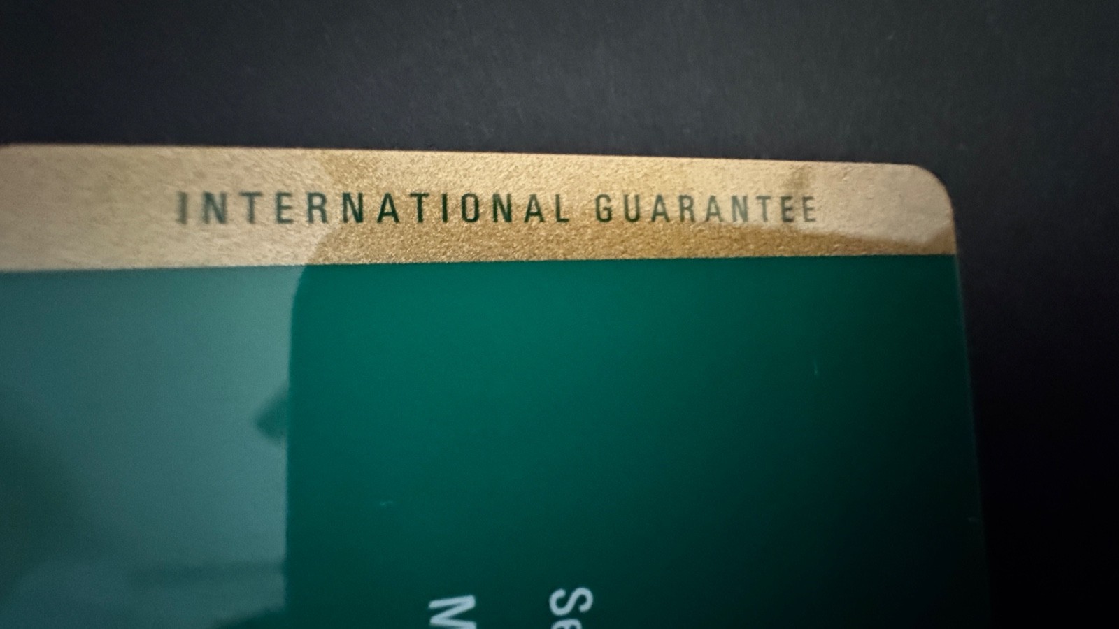 Genuine Rolex Yacht-Master 40 116621 Warranty Guarantee Card Authentic OEM Card