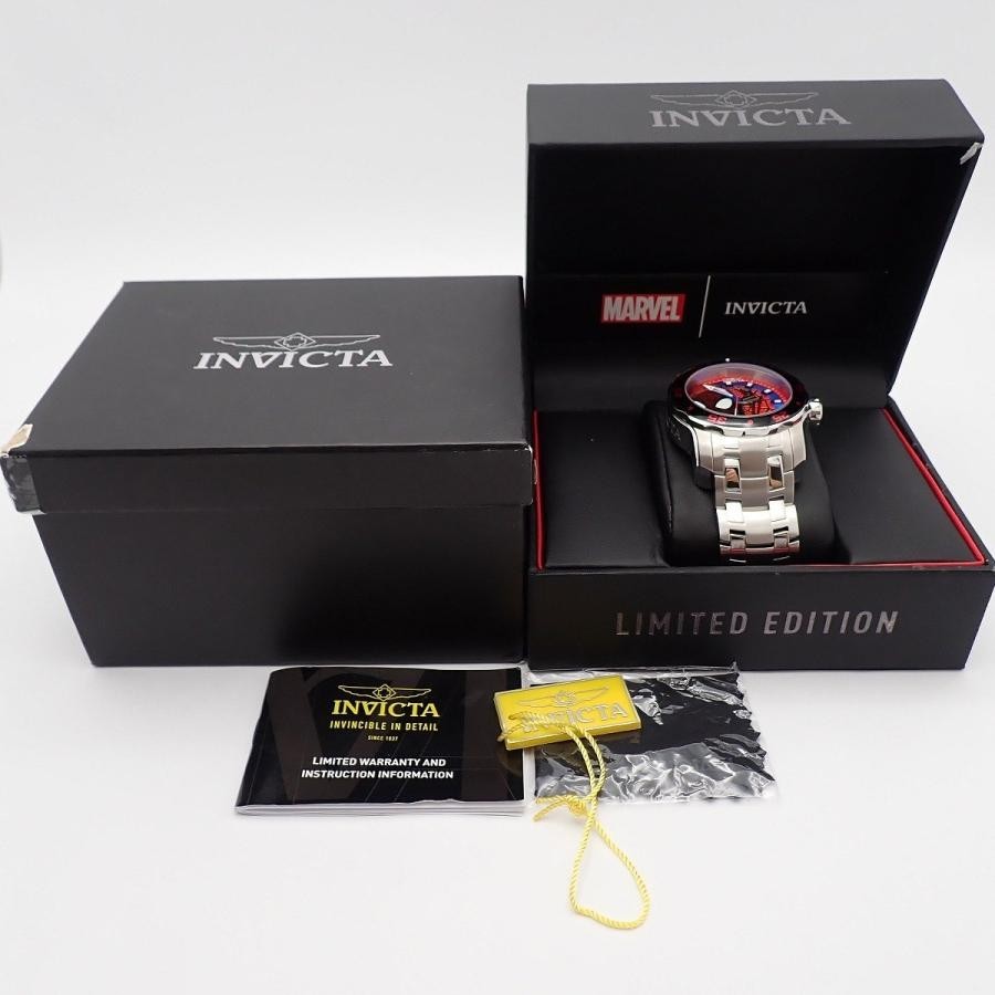 [Near mint] INVICTA x MARVEL Spider-Man Limited 32418 Quartz Men’s Watch Japan