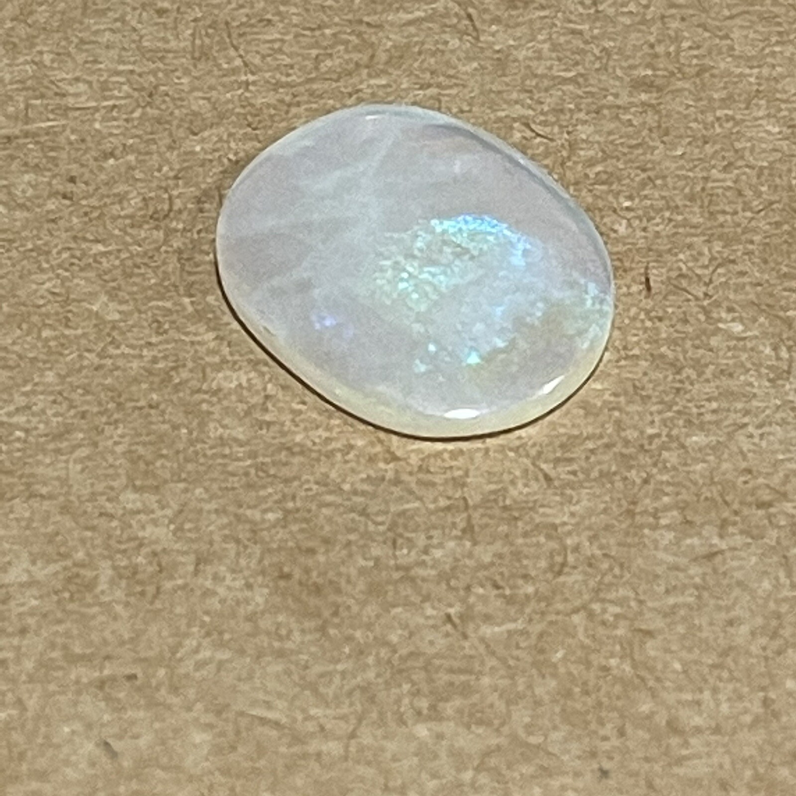 3.35ct 14.9x12x2.5mm Fine Australian Solid Opal Oval Cabochon Jelly Opal