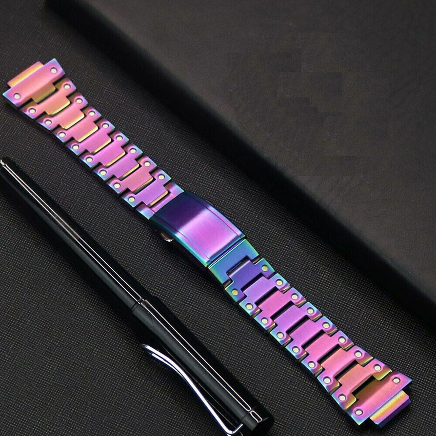 For Casio G-SHOCK DW5600 GWM5610 Bezel Metal Kit Watch Bnad Strap Case Cover