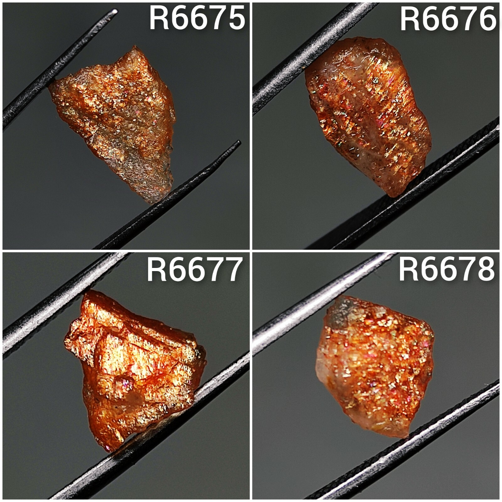 Rare Golden Flashy Sunstone Rough Sunstone Healing Rough Natural Gemstone V88-5