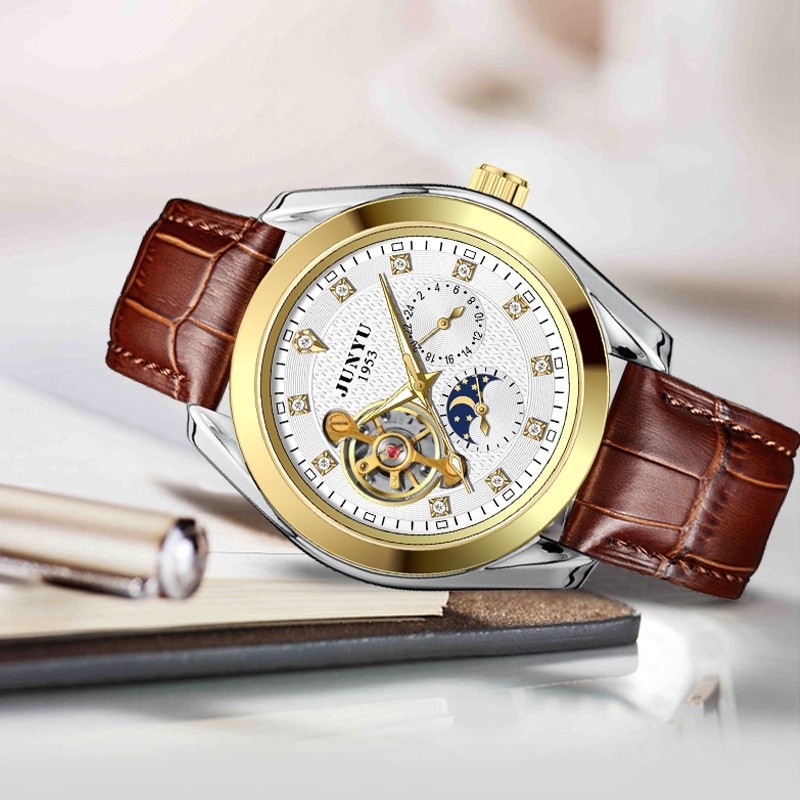 Men’s luxury Automatic Mechanical Watch Classic business Self-winding Gifts