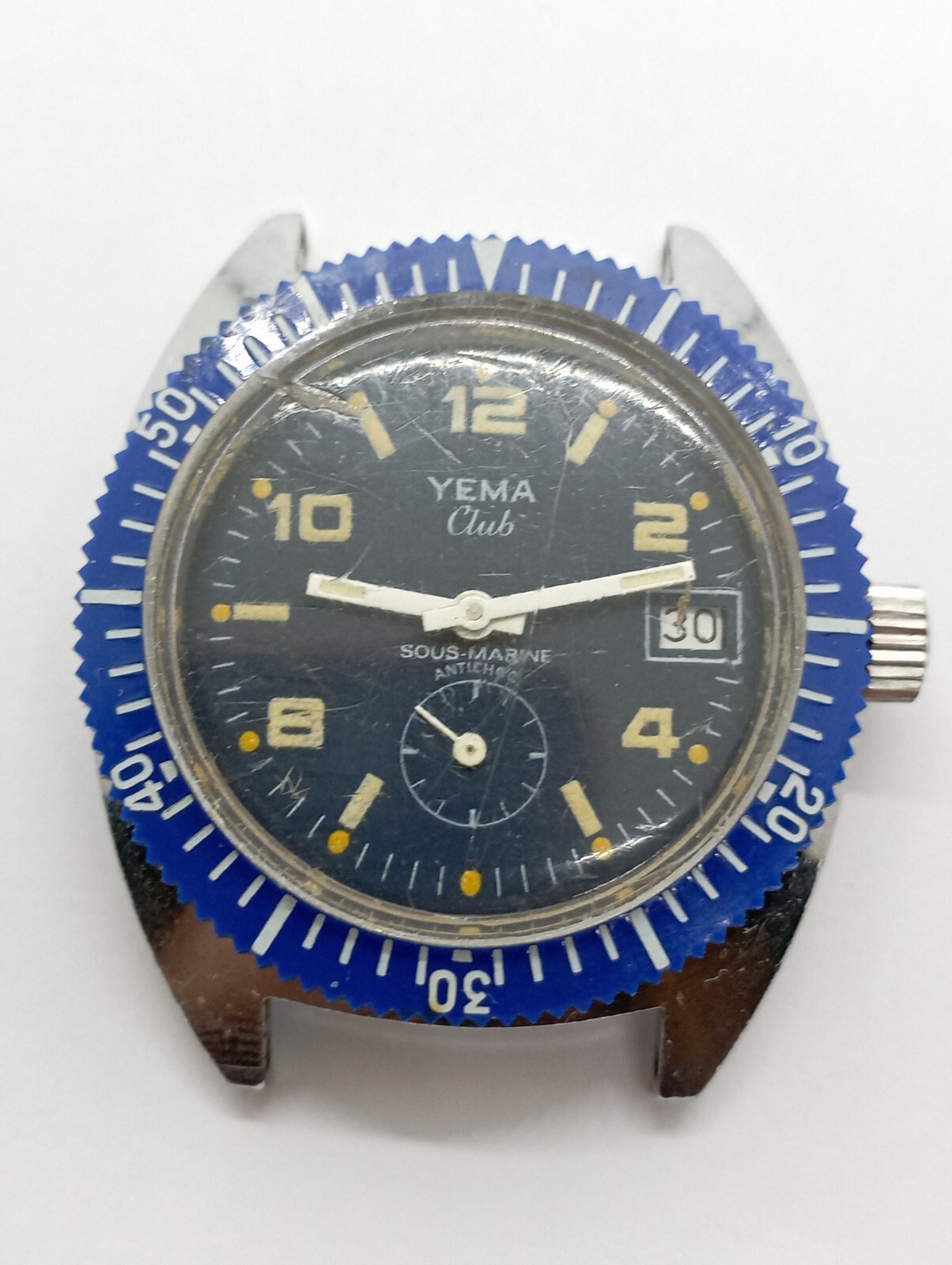 Vintage Skin Diver YEMA CLUB SOUS – MARINE cal. FE 233-69-E21 Working Watch