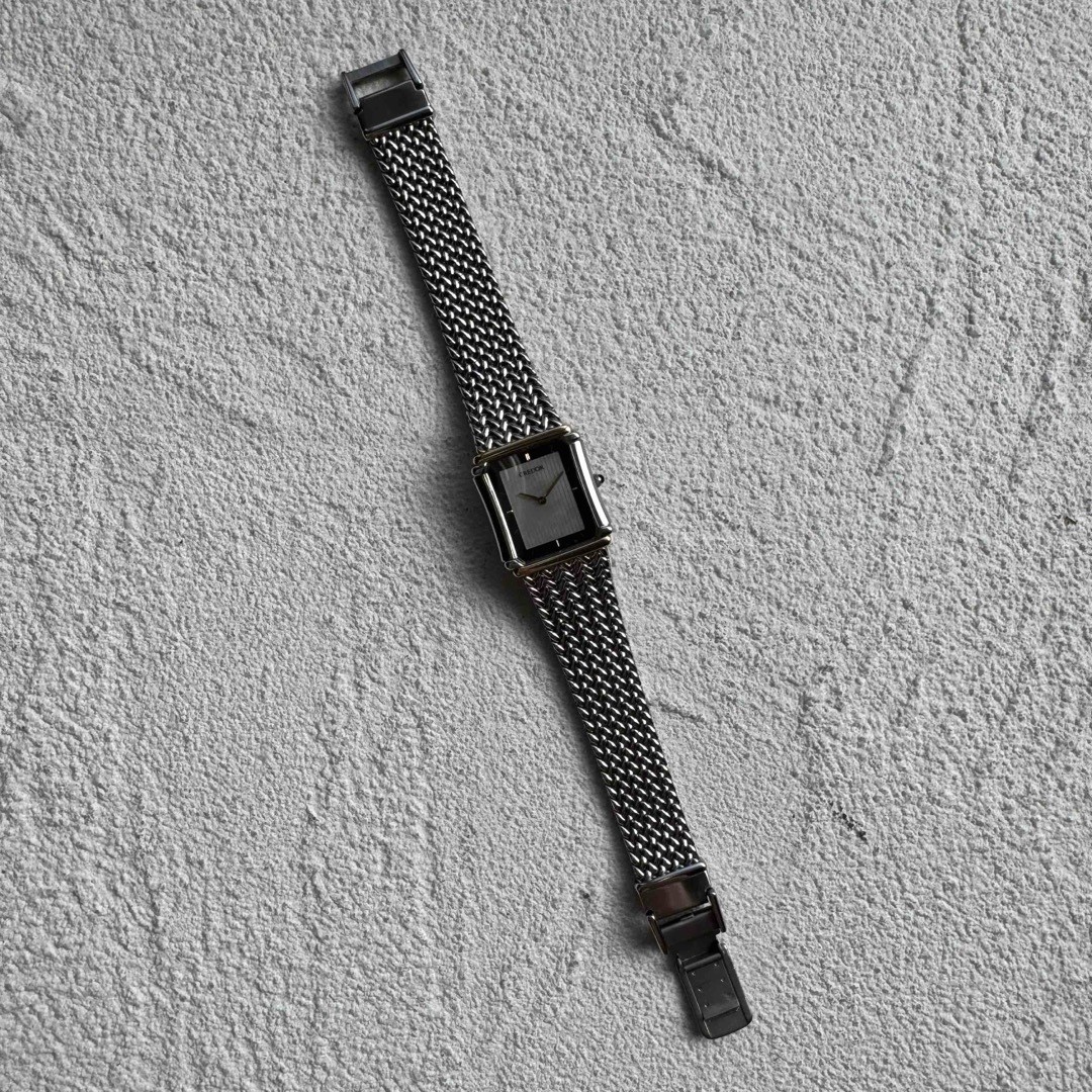 Working SEIKO Credor 8420 6690 18K Shell Dial Watch from Japan