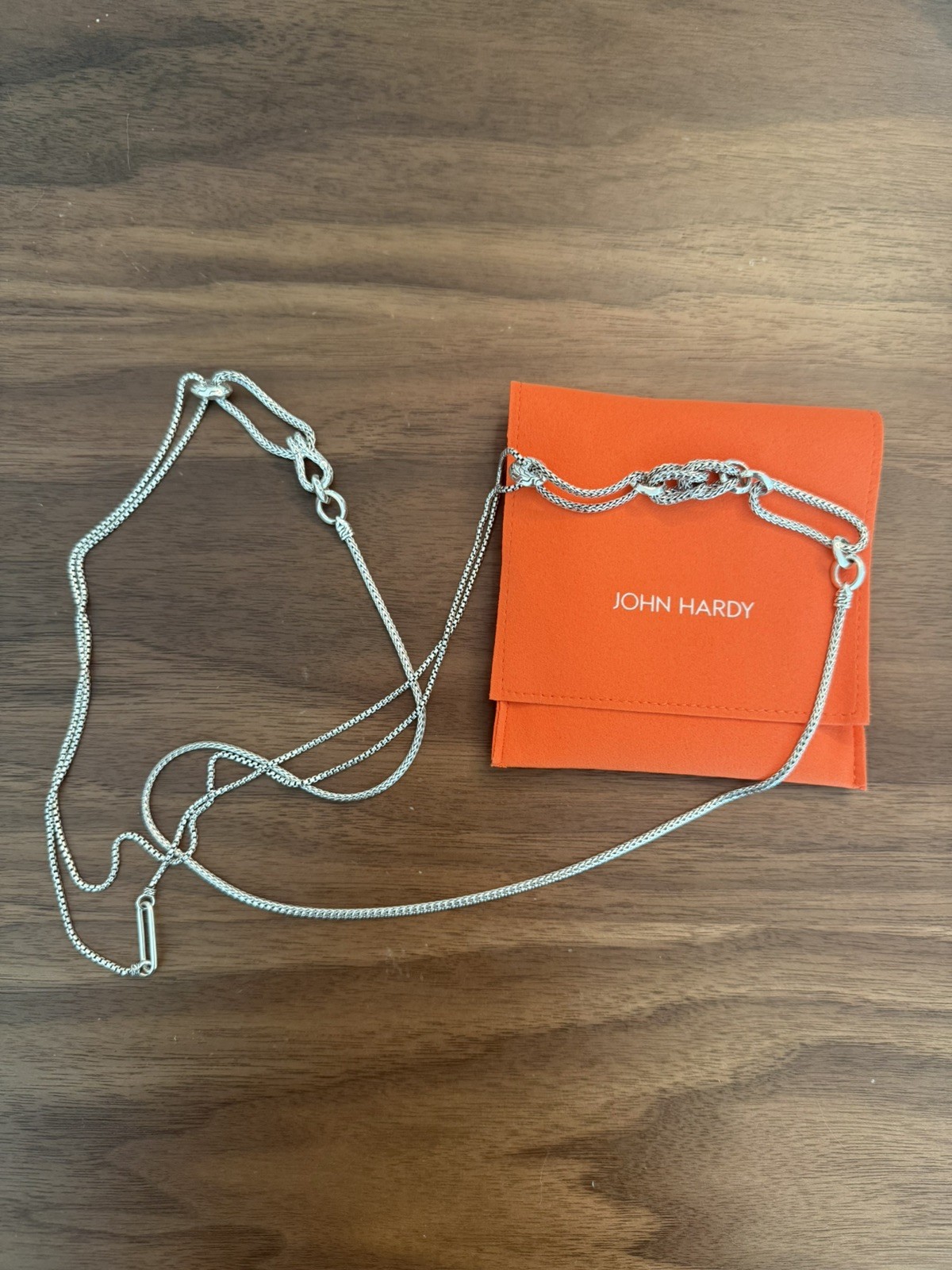 💕JOHN HARDY “Asli” Transformable Sautoir Necklace 40” NWT