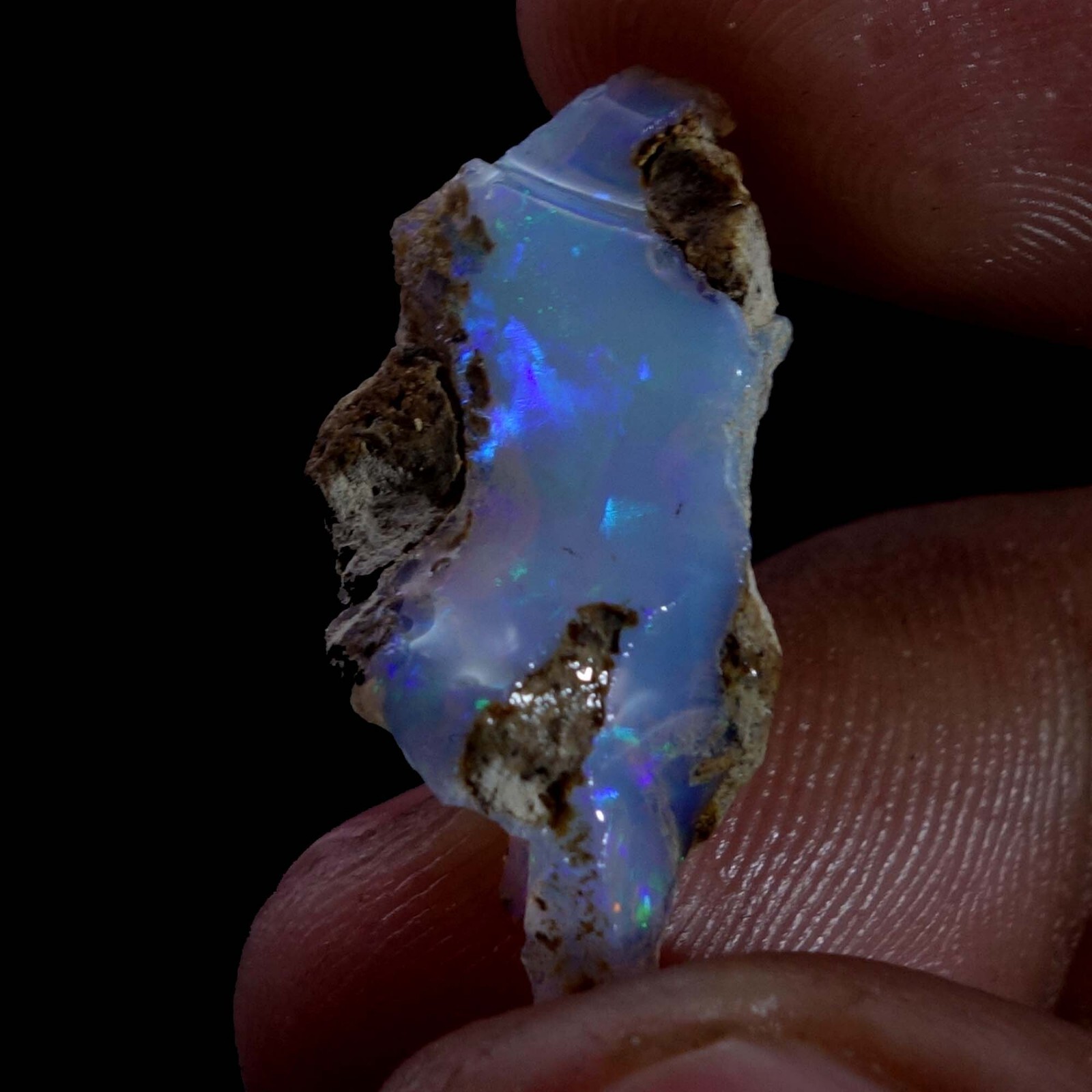 10.40 Cts Natural Opal Rough AAA Quality Ethiopian Welo Fire Opal Raw Gemstone