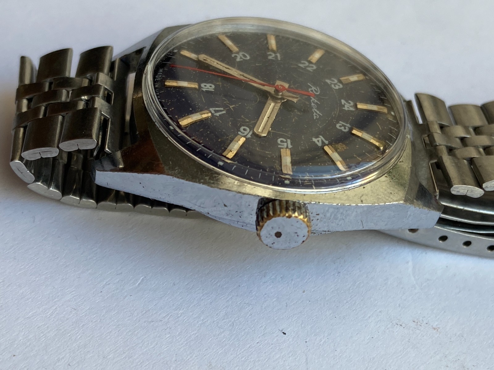 Vintage RARE SOVIET RAKETA PAKETA 24 2609.HA USSR SALE RRR COLLECTION BEAUTIFUL