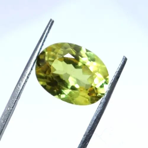 Yellow Sapphire Natural 7.85 Ct Oval Cut Certified Loose Gemstone With Free Gift