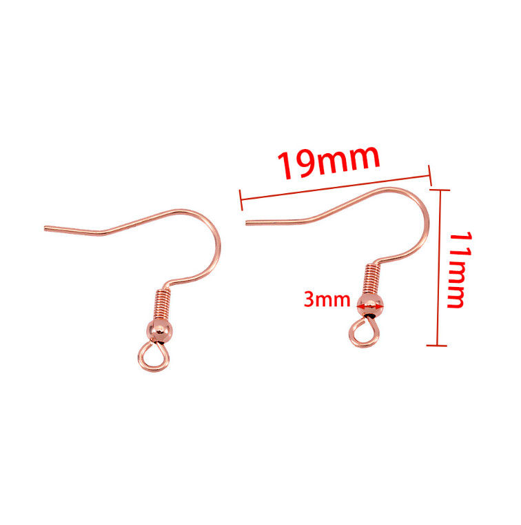 10Pairs 316 Stainless Steel Earring Hooks Finding Ear Wire Jewelry Making PS1