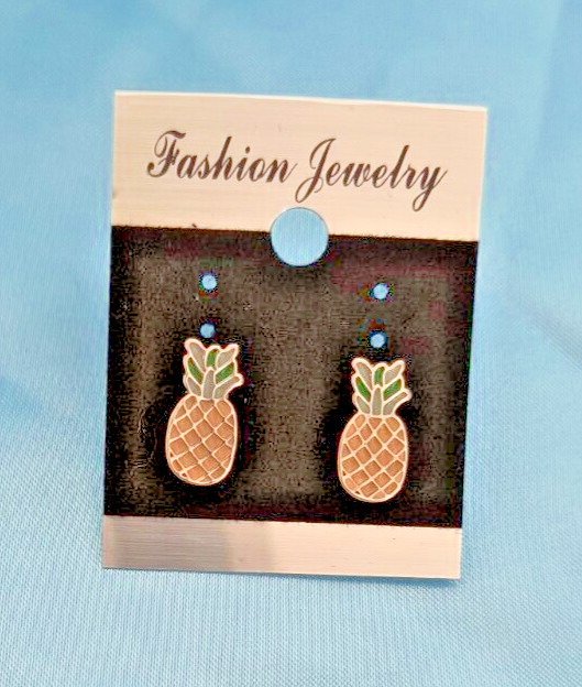 New Fashion Jewelry Girls Teens Post/Stud Earrings Pineapples Multicolor