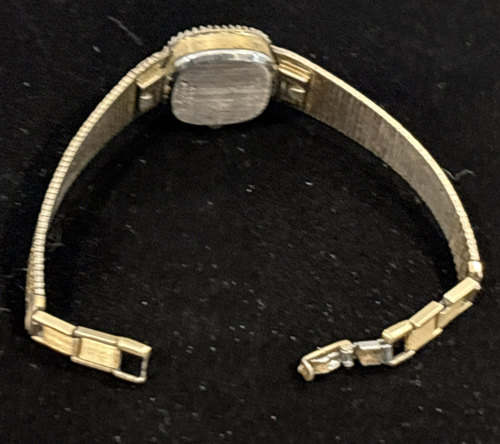 Gold Tone Hamilton Ladies Watch 10K RGP Bezel Untested Parts Vintage # 8862