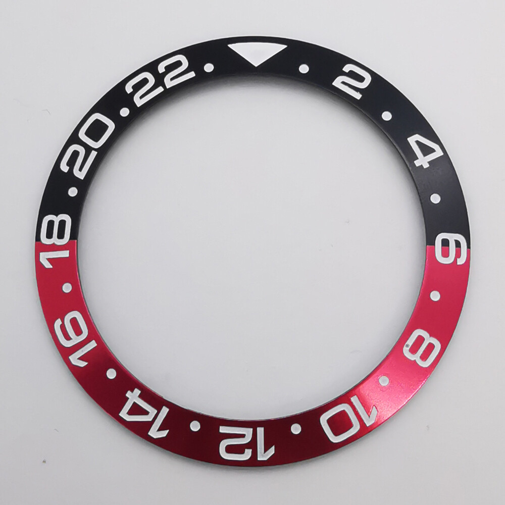40mm Aluminum Ceramic Watch Bezel Insert Ring for 43mm Automatic Men Watch
