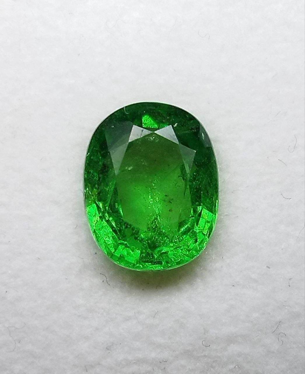 INVESTMENT 4.66ct GIA Certified Natural Vivid Green Tsavorite Garnet Loose Gemst