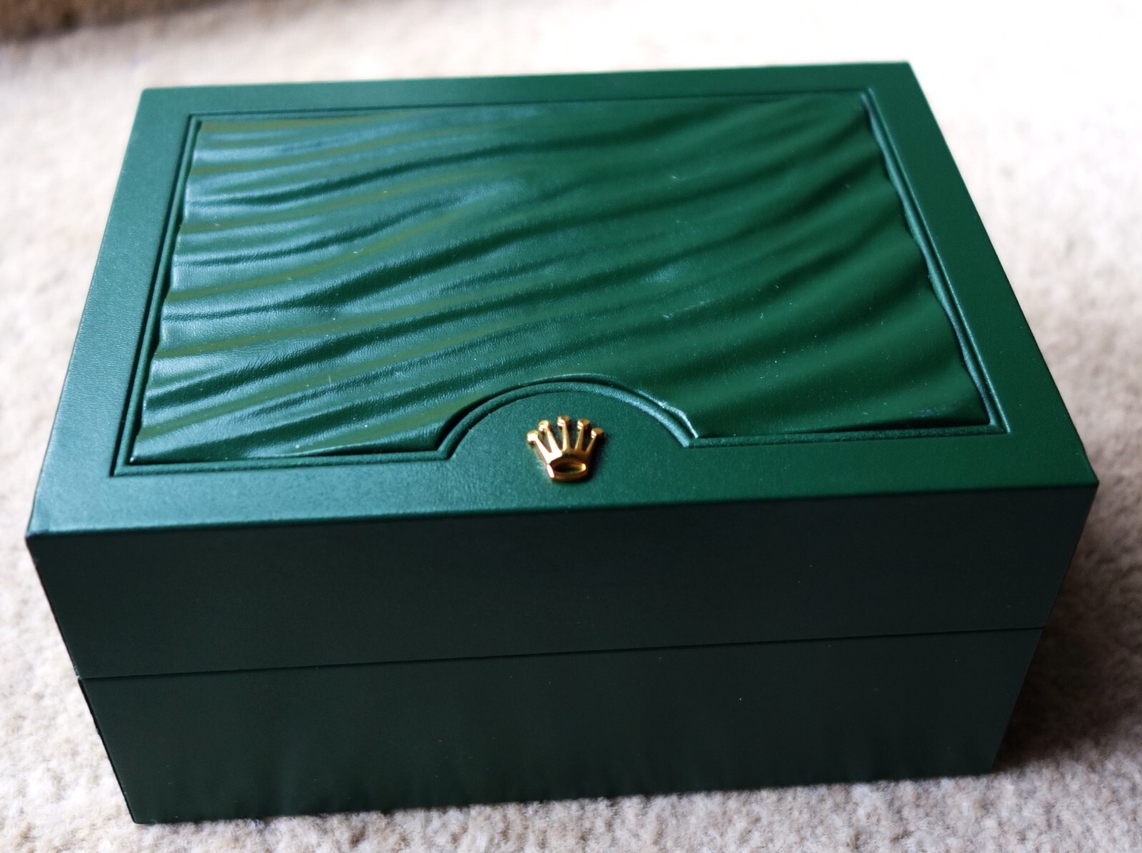 ROLEX GENUINE CASE BOX 2005 -2012 SMALL BASIC SUBMARINER ETC –NO WATCH HOLDER