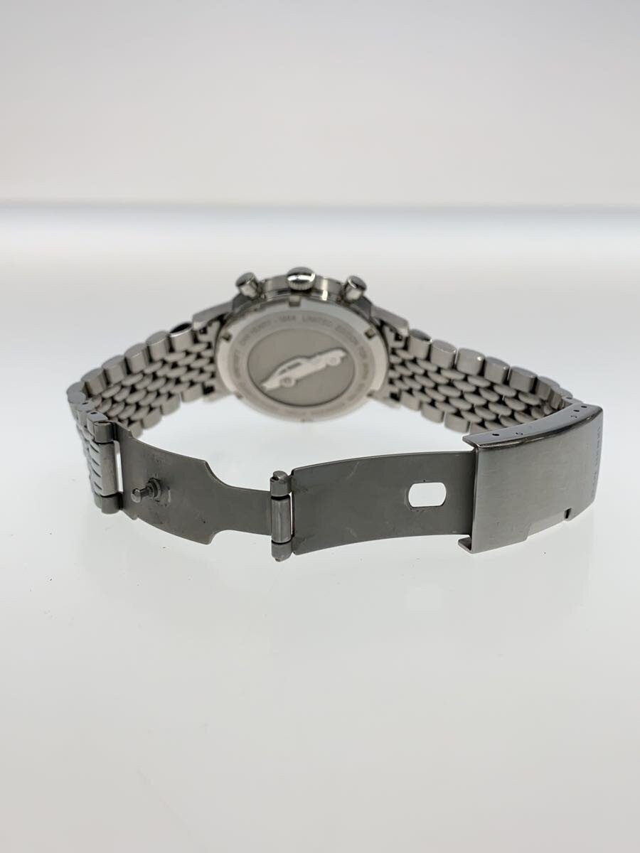 DAN HENRY Watch Analog Navy Dial Silver 1964 Men’s Auth Rare w/Accessory