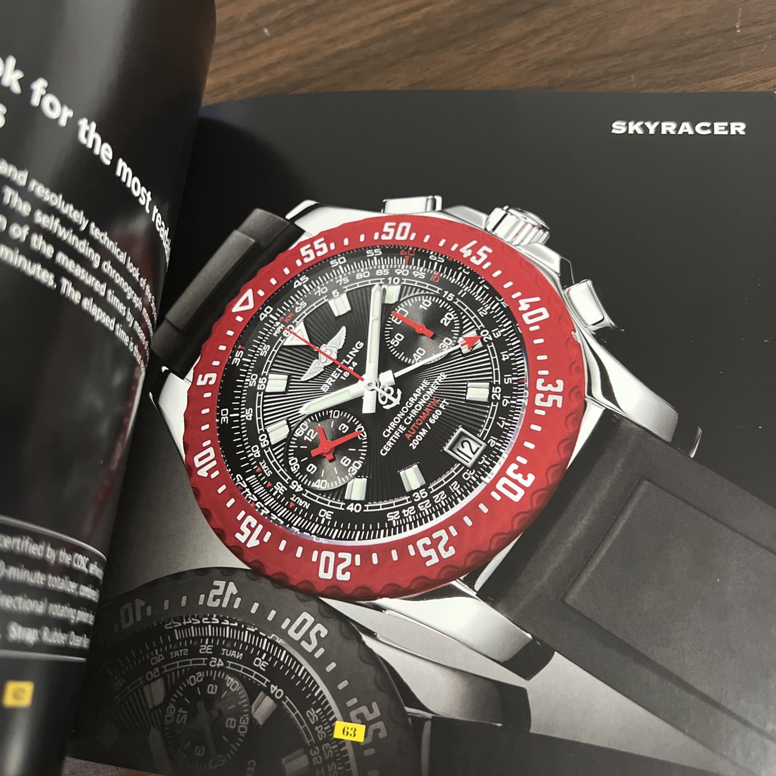 Catalogue BREITLING 1884 – Runway 11 – About Watches
