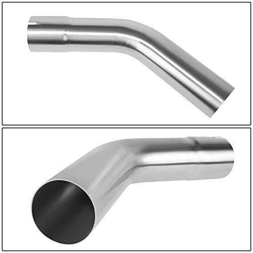 ZTL-PP-30-45-SS 45 Degree DIY Custom Mandrel 3.0 Inch 45° Bend – Polished