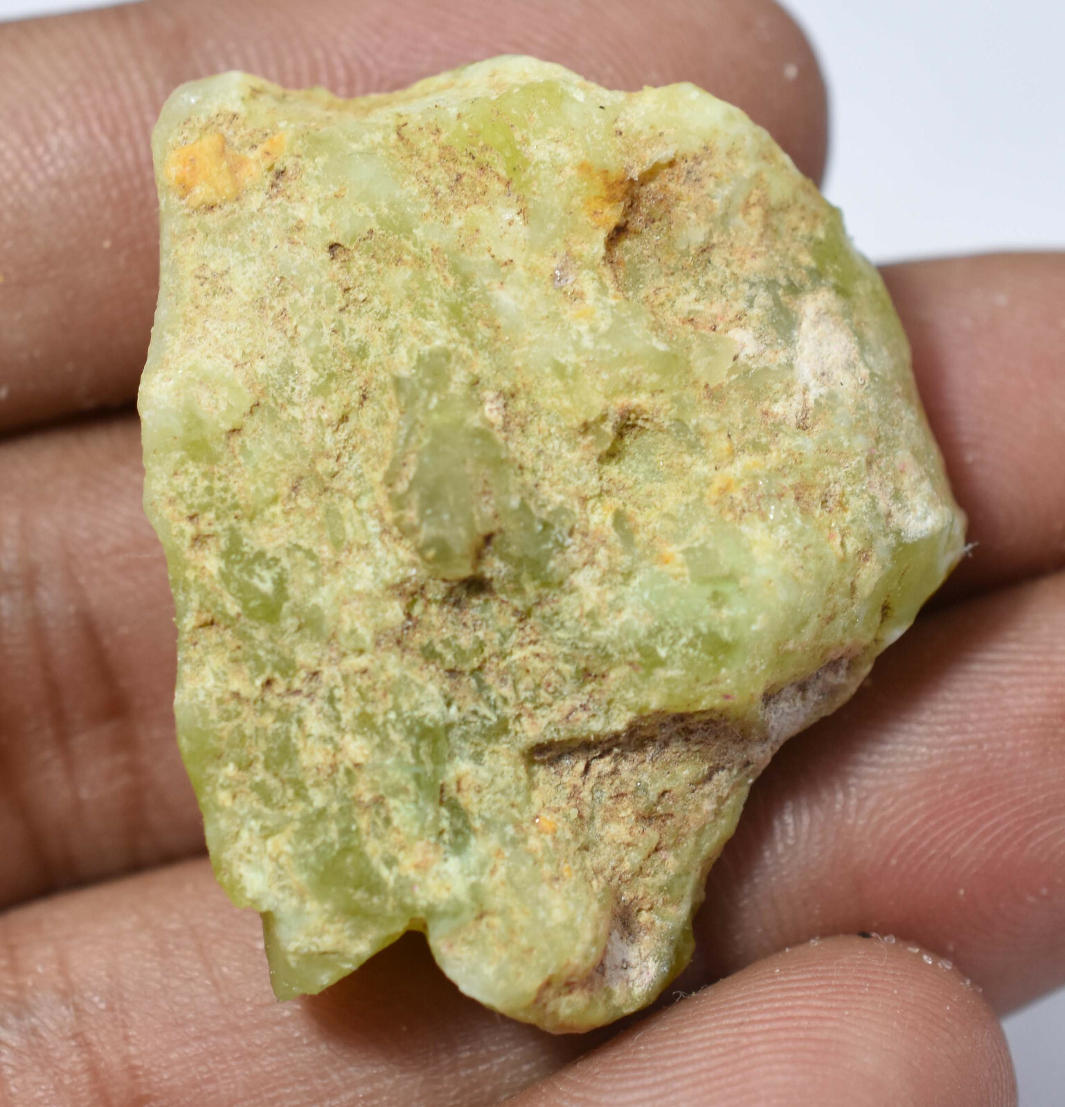 Untreated 72.70 Ct Natural Green Opal Beautiful AAA+ Quality Rough Specimen