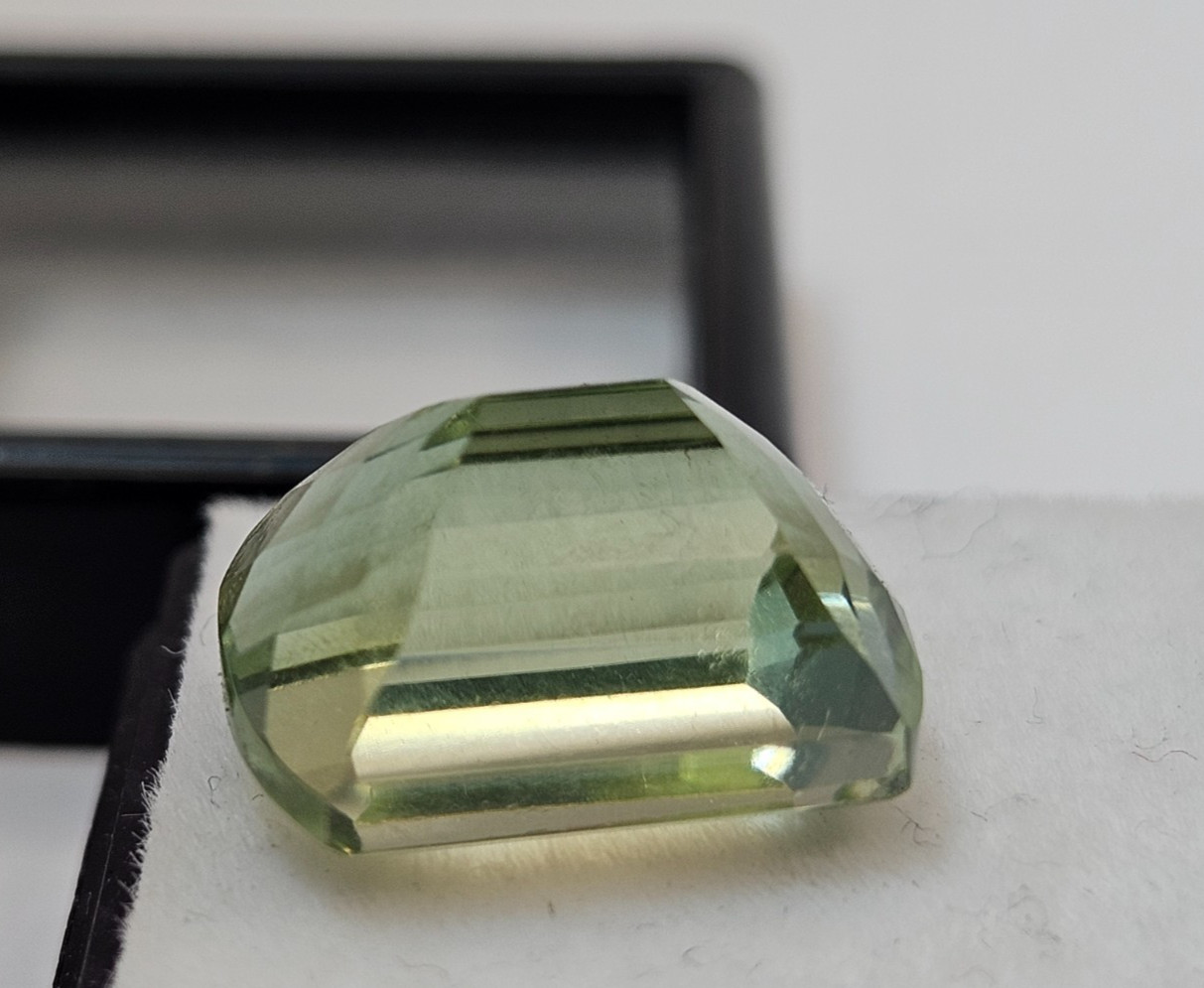 Bi-Colour Tourmaline Cushion Cut 11-12 Ct GEMSTONE For Ring & Stud Making FR-479