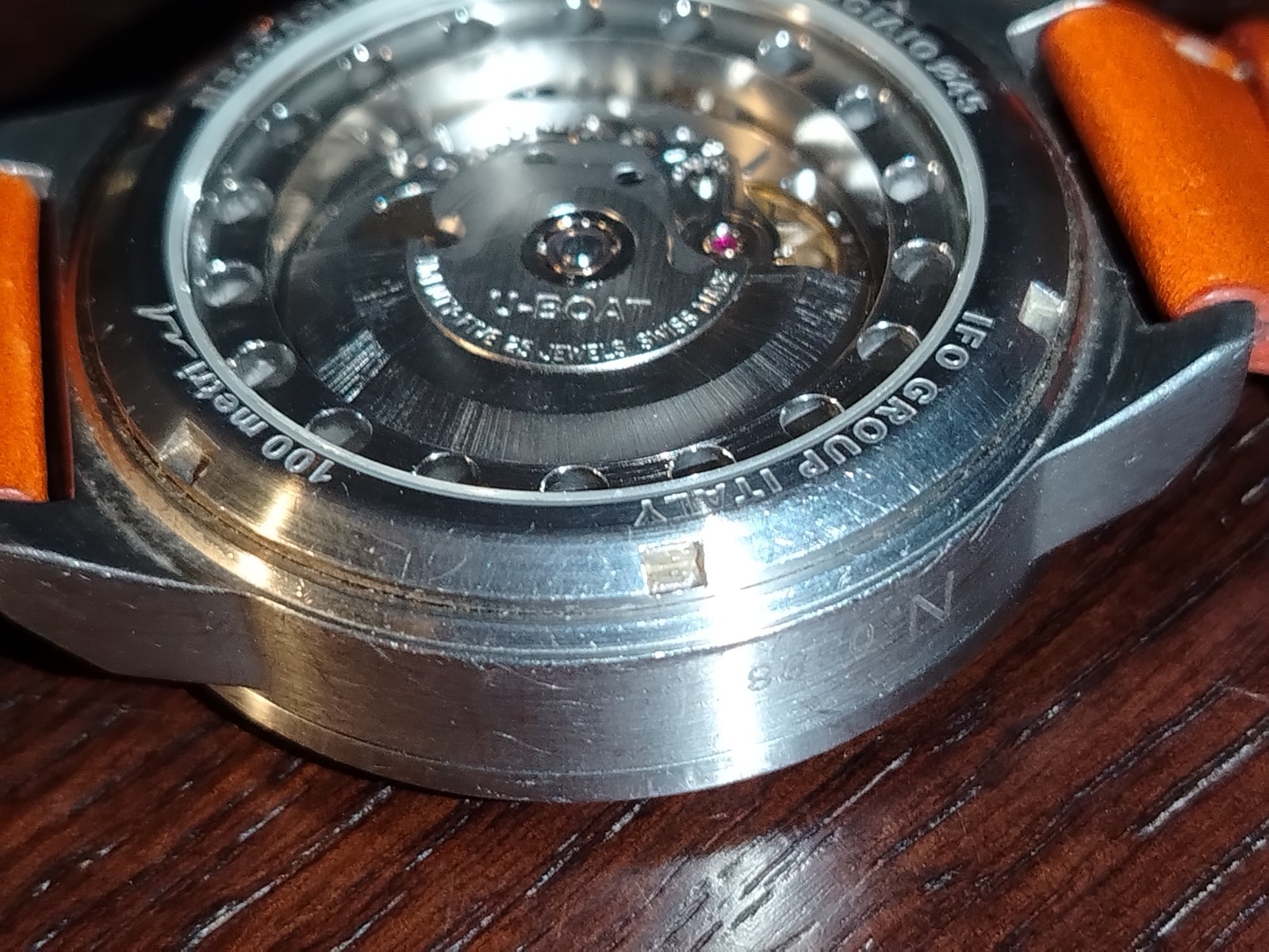 Rare “Time Warp” U-BOAT IFO Left Hook Auto – No. 0388 – (Italo Fontana) – Superb