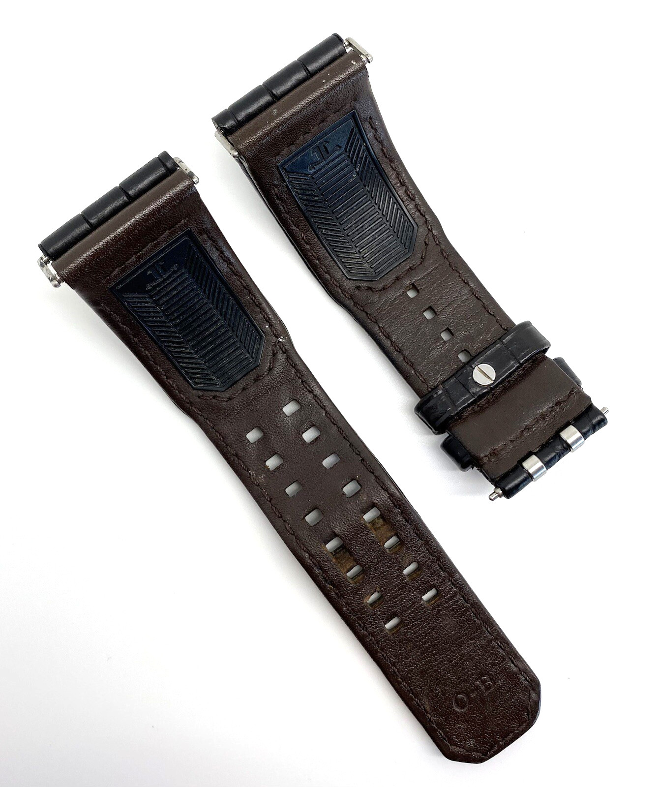 Authentic Jaeger LeCoultre 25mm x 22mm Brown Alligator Watch Strap Band OEM
