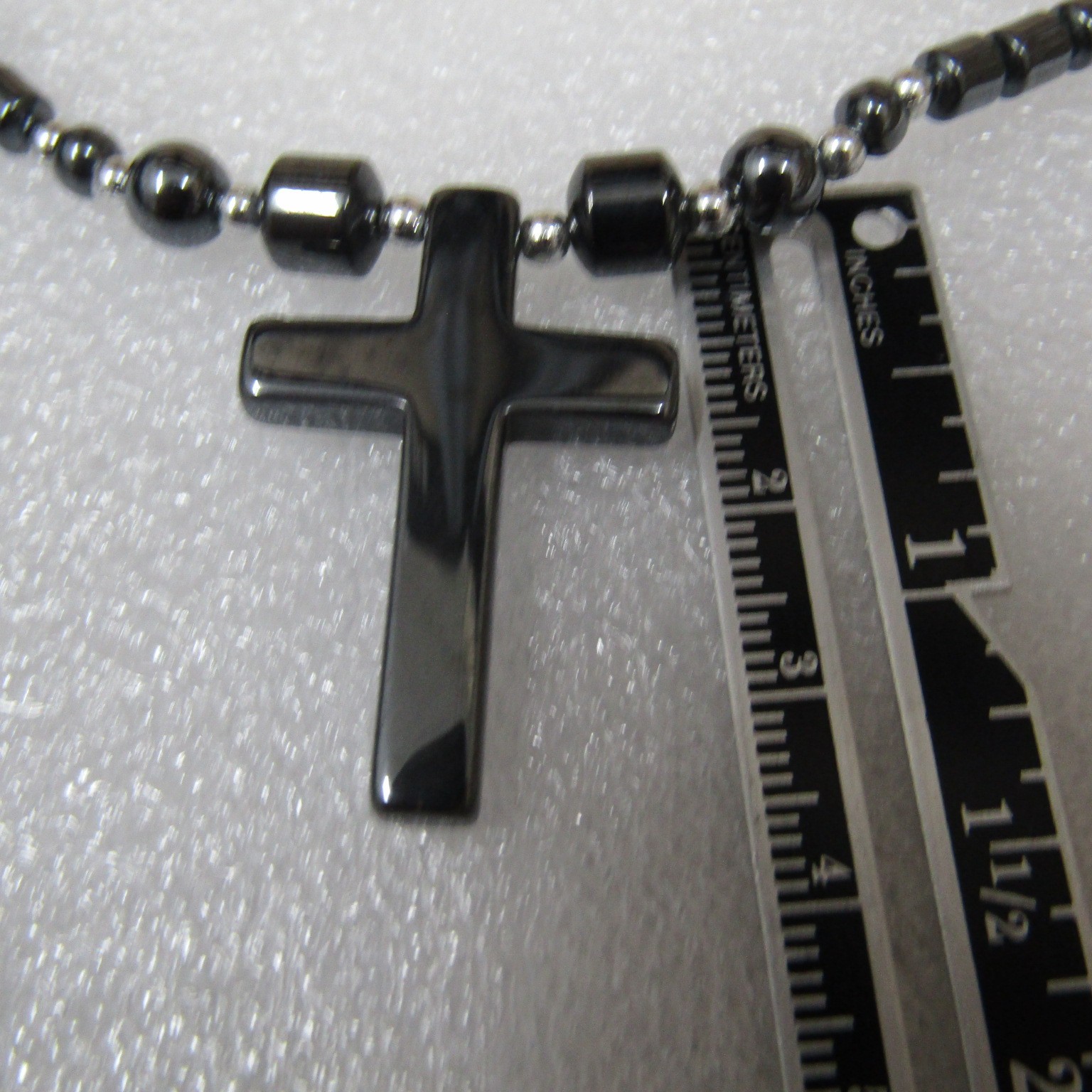Black Hematite Necklace Women’s Men’s Teen’s Jewelry Holiday Gift Ideas