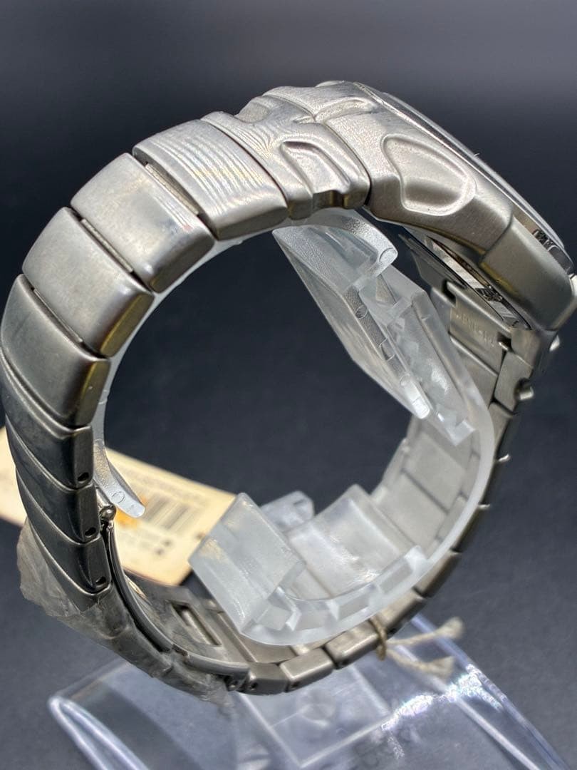 SEIKO KINETIC Auto Relay 5J22-0A30 Silver Men’s Watch 3-3651 Japan