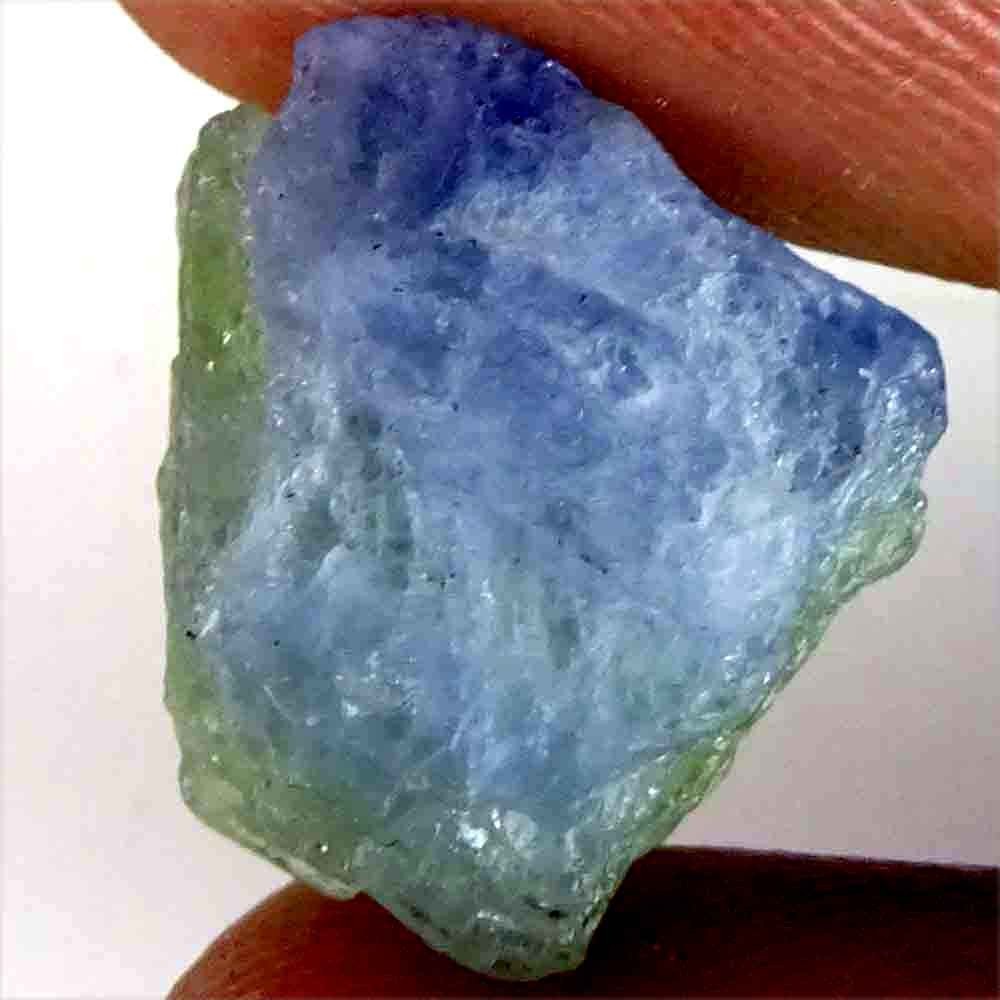 100% Natural AAA Super Blue Green Tanzanite Rough Loose Gemstones 11.30 Cts .