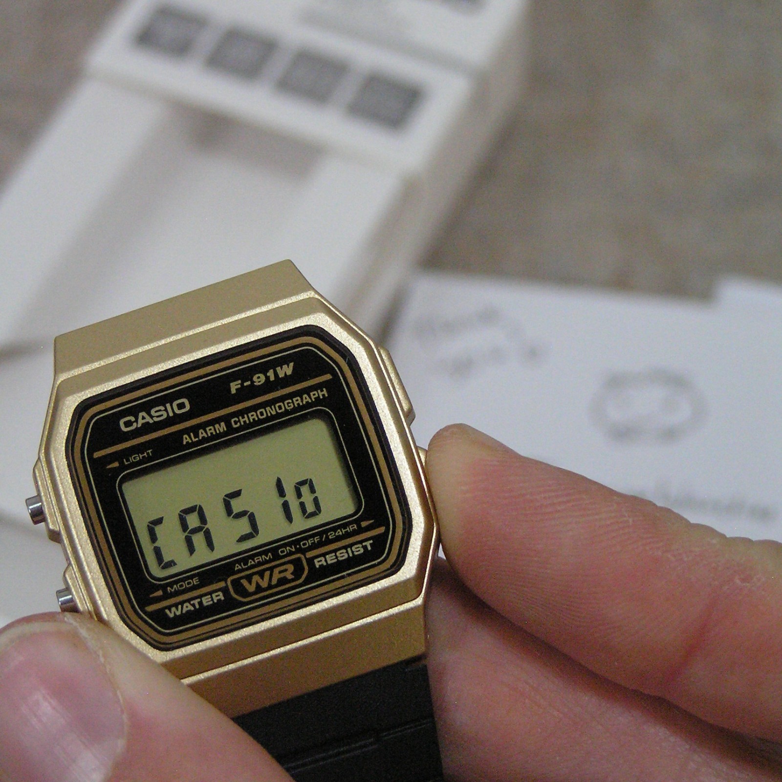[UK STOCK!] CASIO F-91WM-9AJH GENUINE DIGITAL WATCH – Japan Exclusive Model!