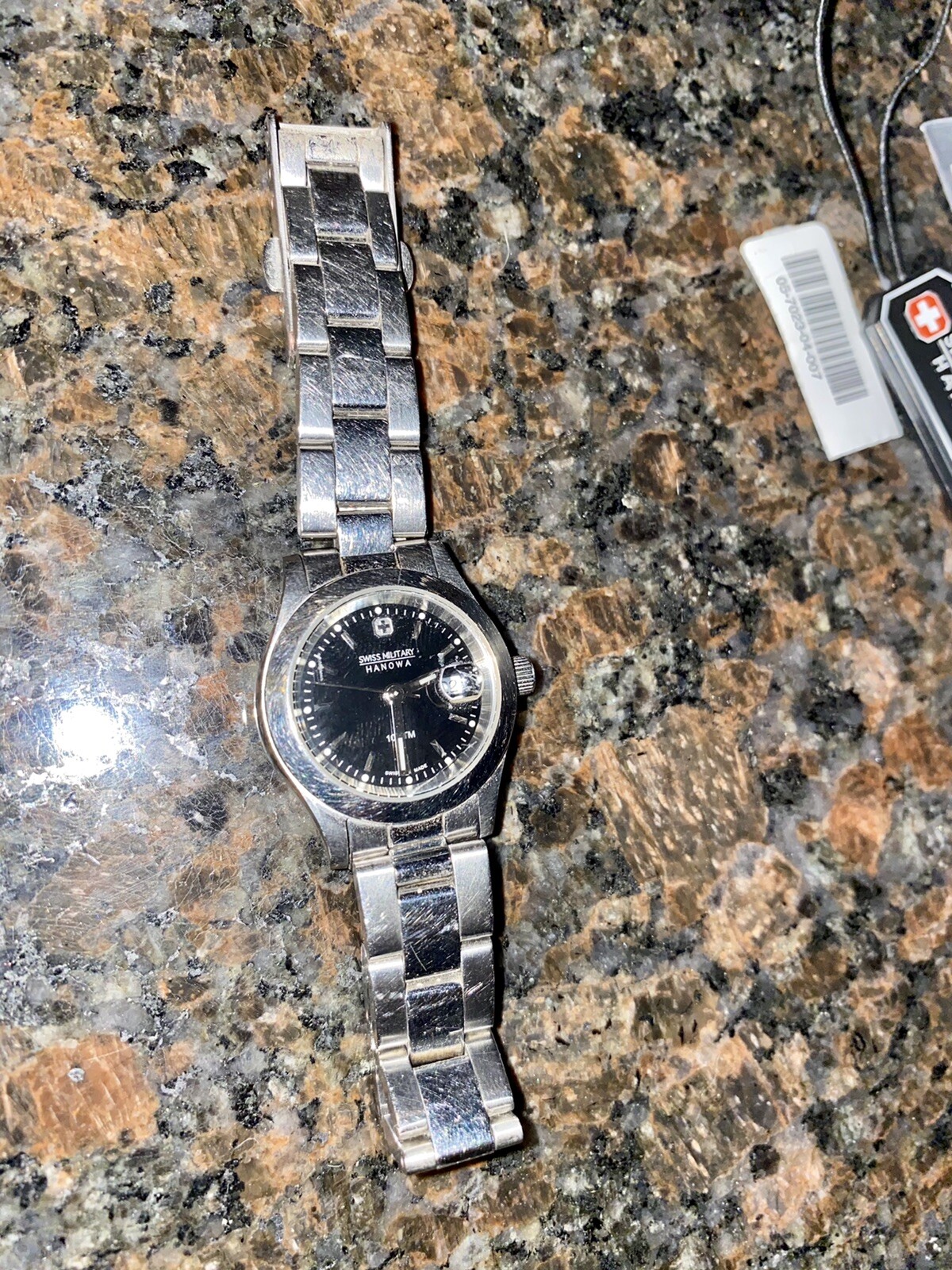 Hanowa Ladies Swiss Military Freedom Watch 5-7023 Broken For Parts or Repair