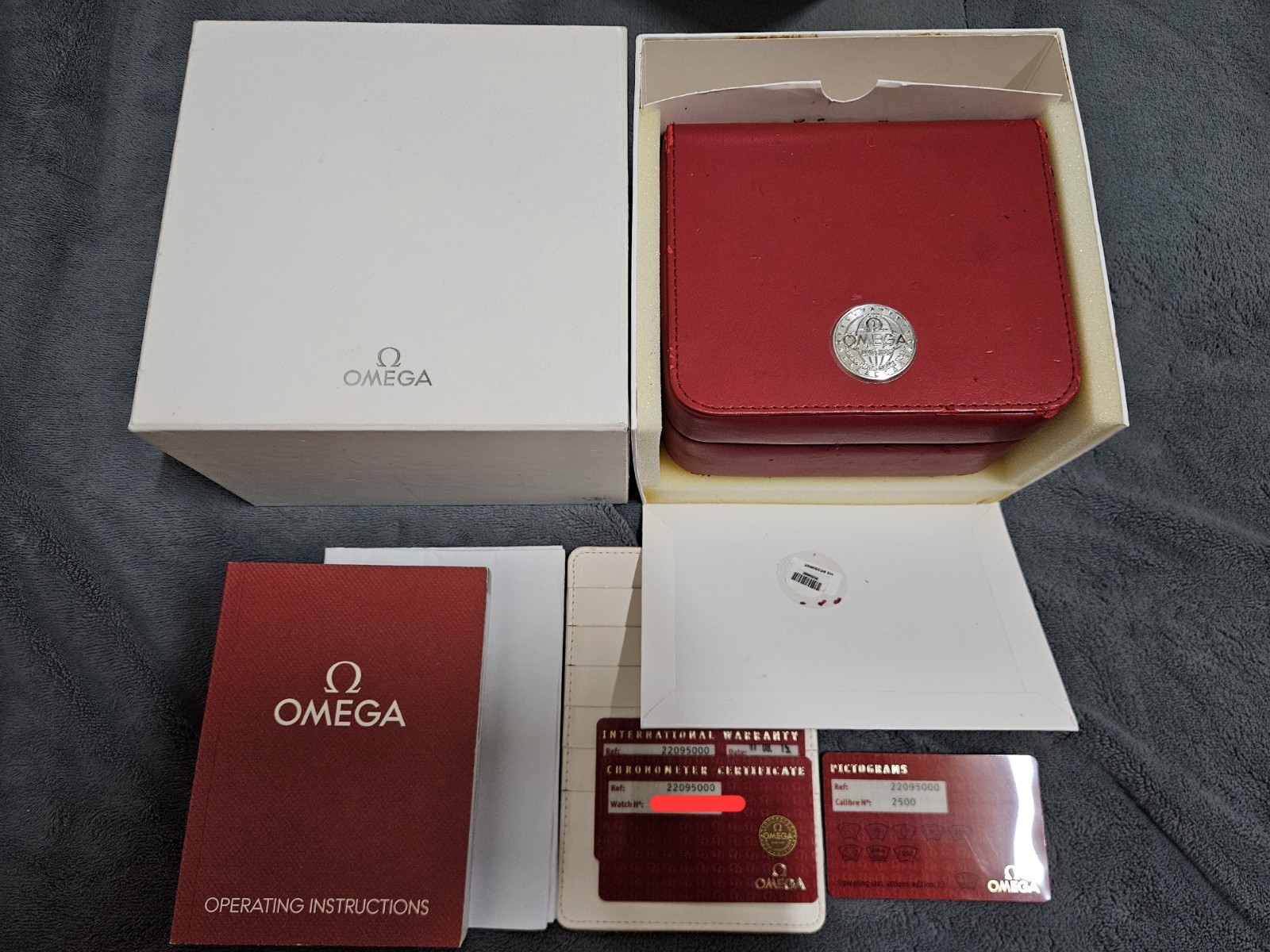OMEGA Seamaster Planet Ocean 2209.50 42mm Automatic Black Orange Watch (2011)