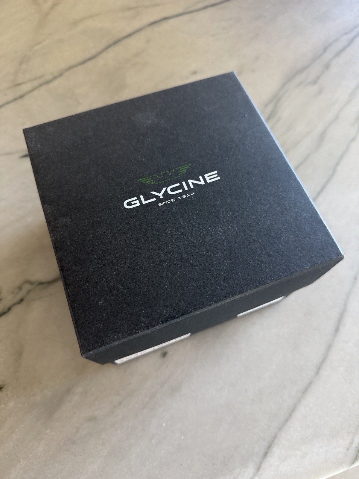Glycine Combat Sub Aquarius 50ATM Automatic Watch Ref 3946 Full Set GL 224 Mens