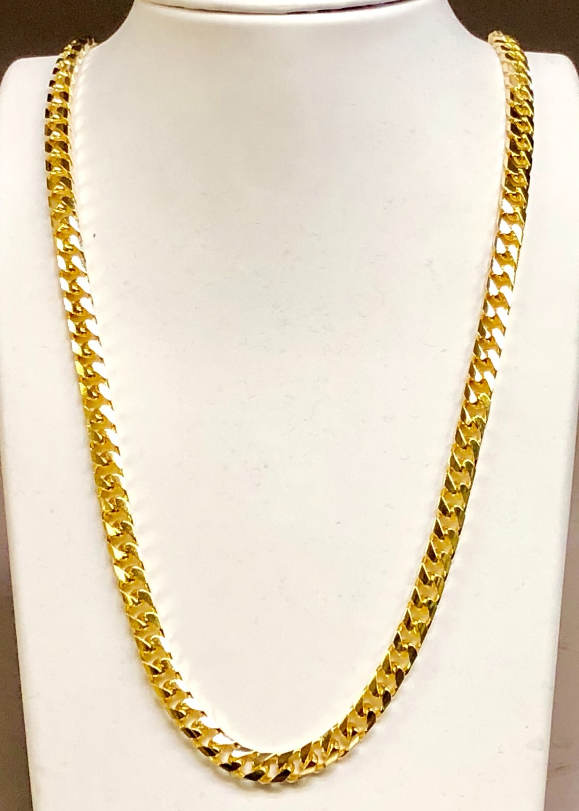 14k Yellow Gold 26″ Mens Solid Miami Cuban Curb Link 6mm 70grams chain/Necklace