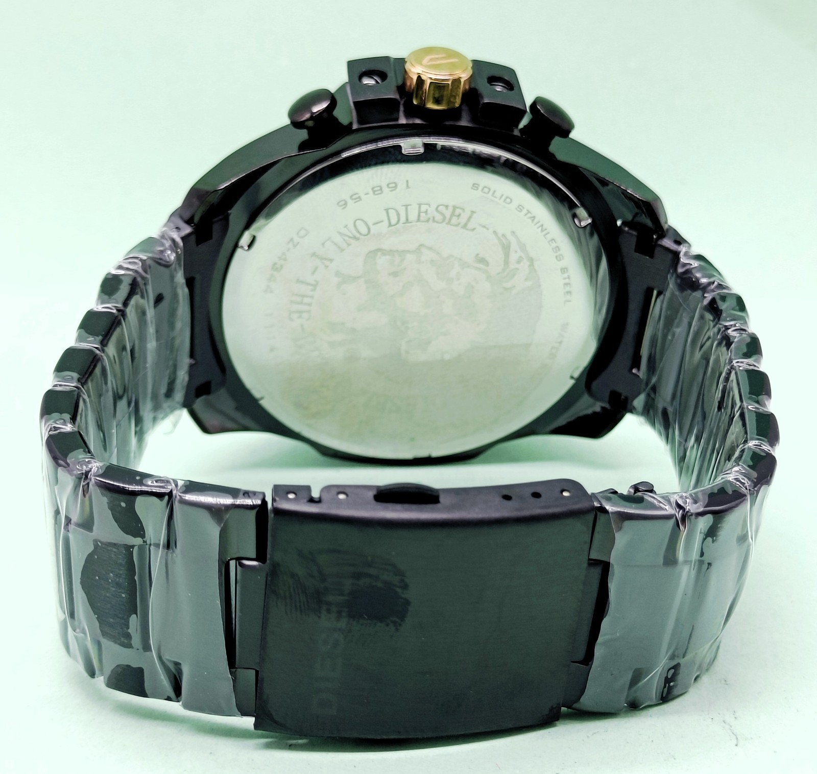 Awesome Diesel 10 Bar “ONLY THE BRAVE” Chronograph Quartz Men’s Wrist Watch