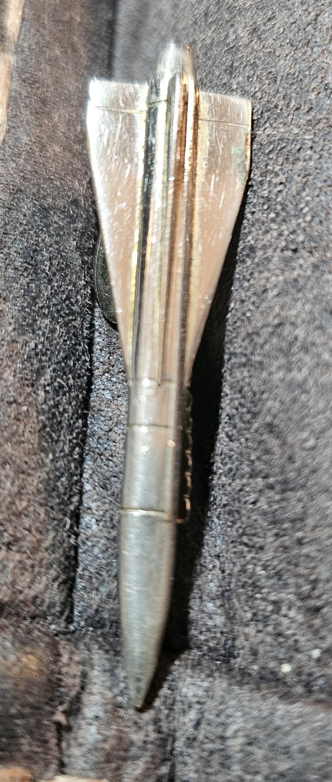 Vintage “KINNEY” Missle Tie Clip 1960’s RARE