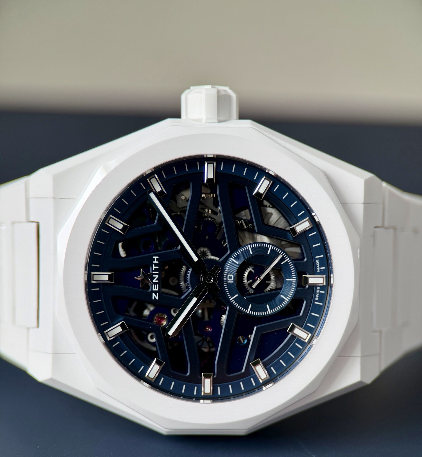 Zenith Defy Skyline Skeleton White Ceramic 2026 Full Set 49.9301.3620/79.I001