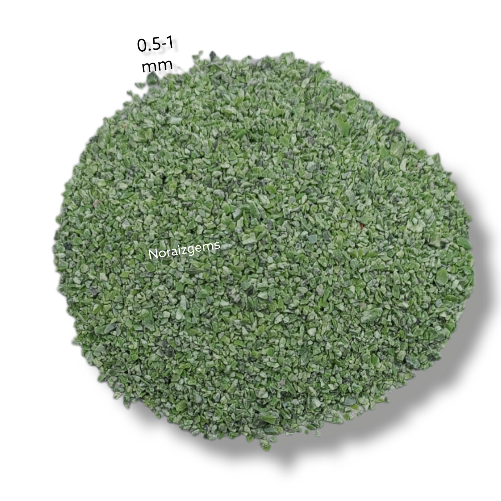 Crushed Turquoise Gemstone Coarse 0.5-1 MM Stone Powder, Healing Stone Powder