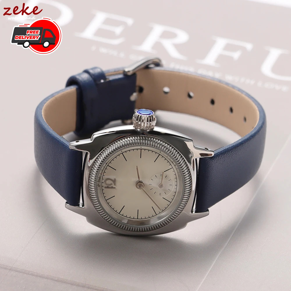 10mm 12mm 14mm 16mm Genuine Leather Watch Band Replacement Waterproof Bracelet