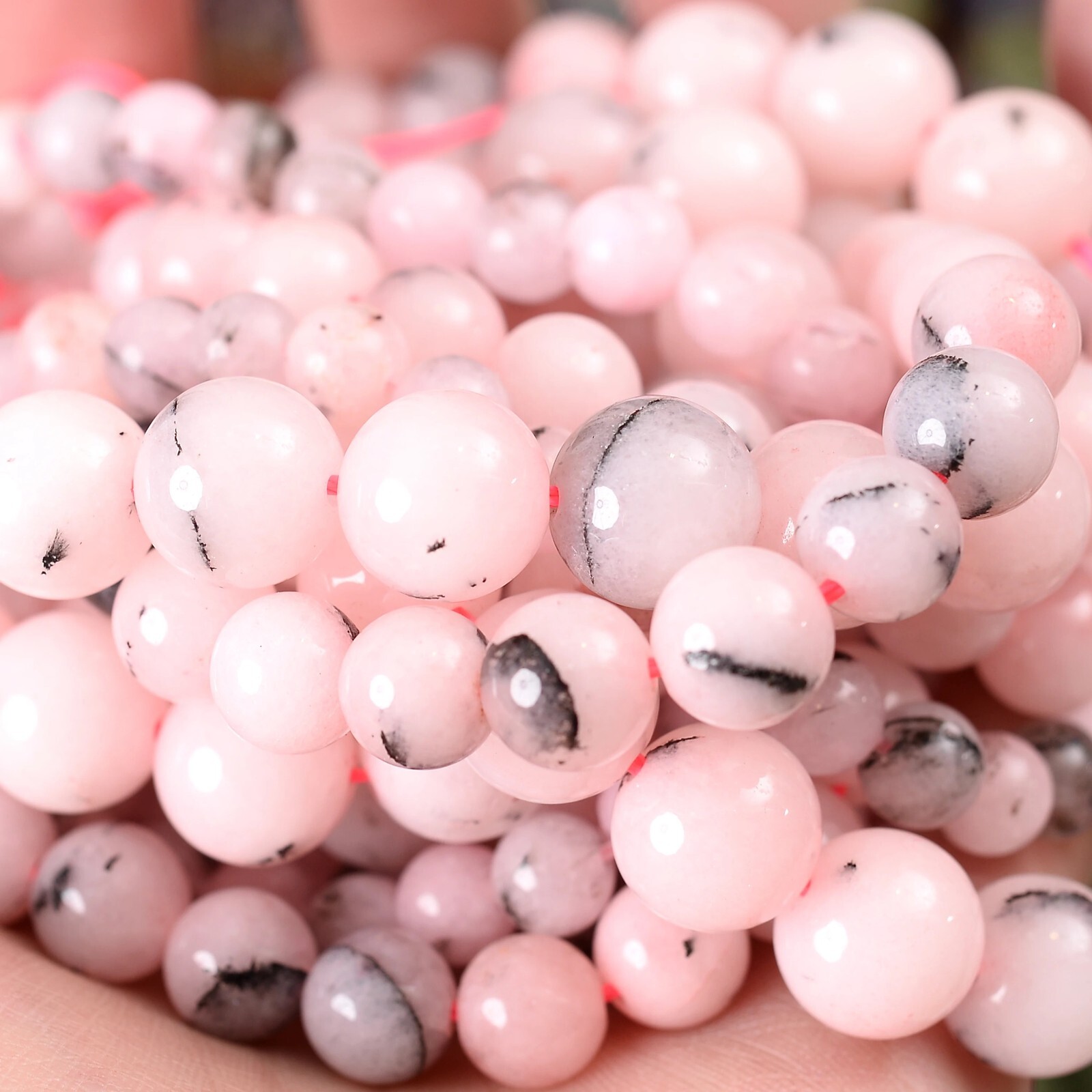 Wholesale Lot Natural Gemstone Round Spacer Loose Beads 4mm 6mm 8mm 10mm 12mm