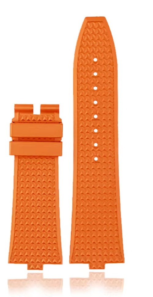 7mm Rubber Watch Band Fits Vacheron Constantin 450 Cross Sea 4500V 5500v 7900v