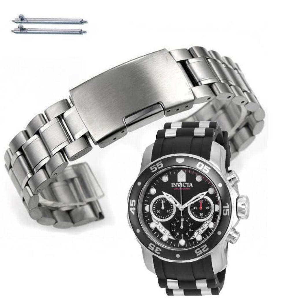 Metal Replacement Watch Band Fits Invicta Pro Diver 48mm Scuba 21927 #5015