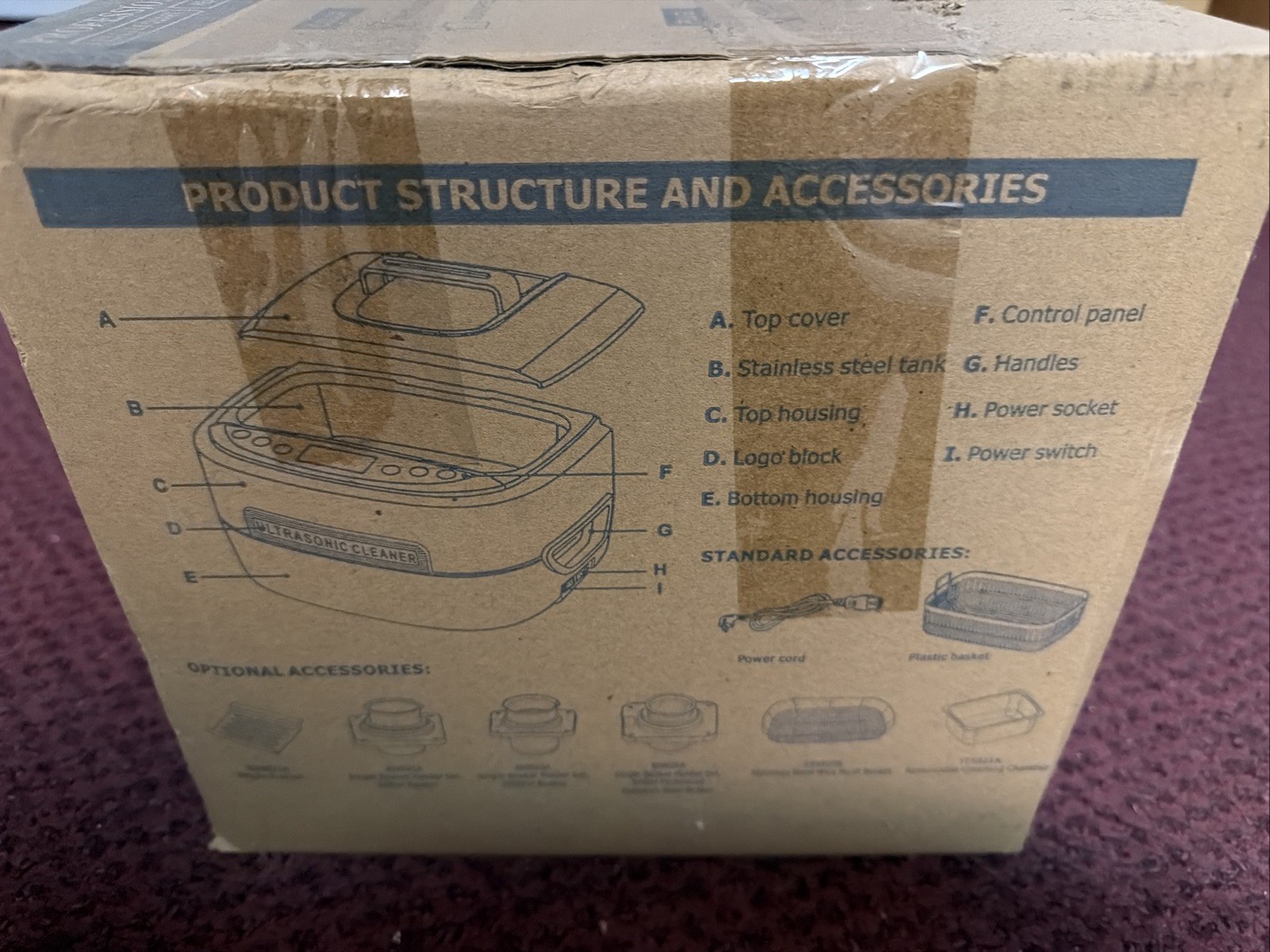 Isonic Professional Ultrasonic Cleaner P4821