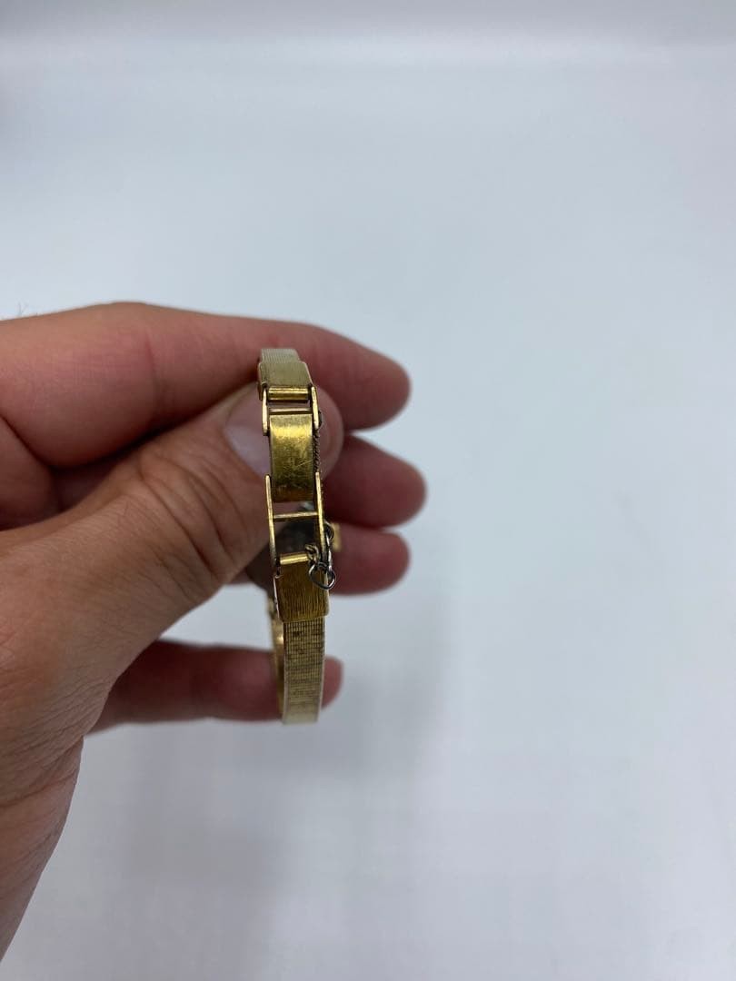 Excellent condition SEIKO 21 jewels gold analog manual winding watch 11-0340