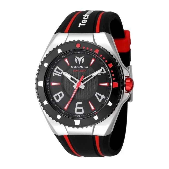 TechnoMarine Racing Legends 44mm Quartz Men’s Watch Red and Black TM-525014