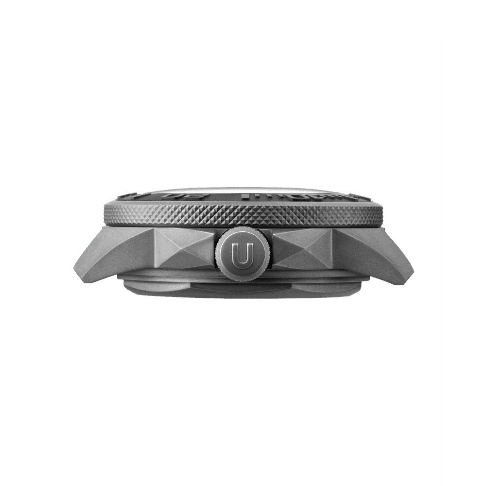 UNONE AQUALUME Automatic Titanium Silicone White Black Full Lume Men’s Watch