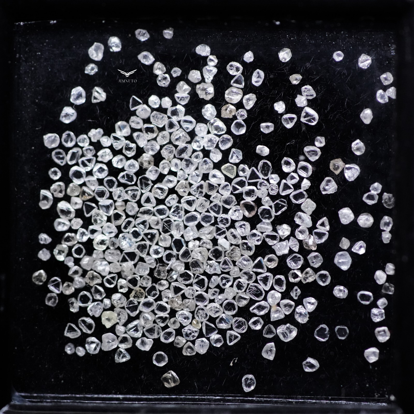 290 Pcs 1.00 Carat White Tiny Rough Diamond Small Raw Loose Diamonds