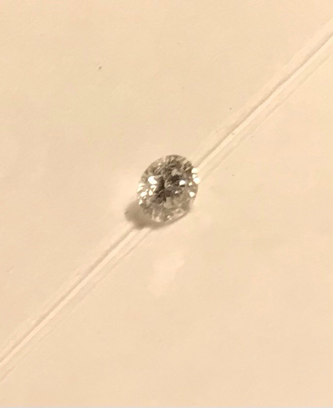 Natural Loose Diamond 0.10 Carat 3mm Diameter F VS