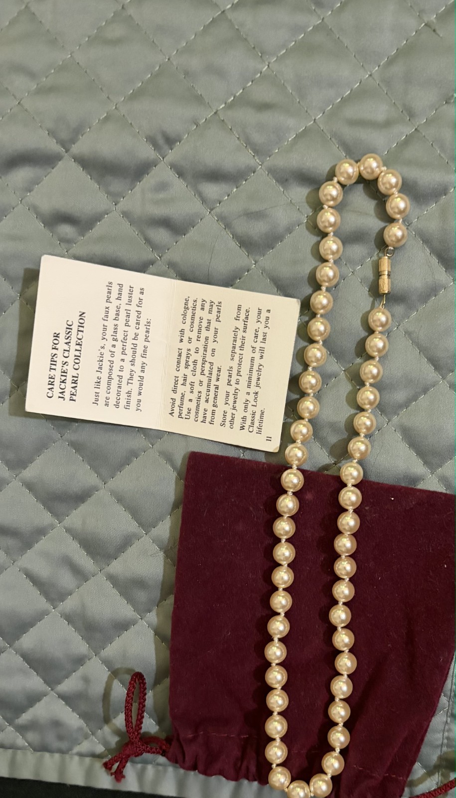 Vintage Jewelry Lot Camrose Kross Jackie Kennedy Pearl 1928 Crystal Bracelet 11